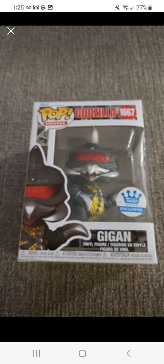 NEW/Never Opened: Godzilla Gigan Exclusive Funko Pop #1667