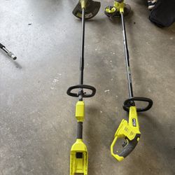 Ryobi 40v String Trimmer W Battery & Charger