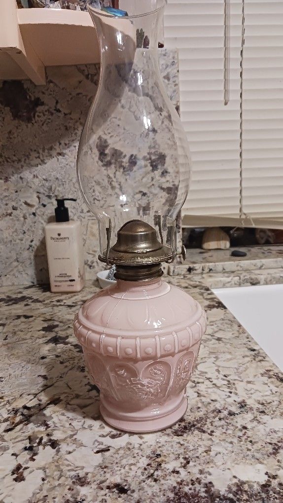 Antique Oil Lamp