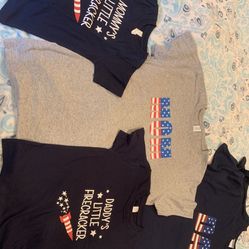 Family 4th Of July Shirts Red White And Blue Poway