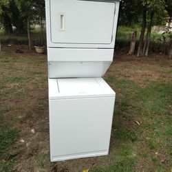 Full Size Stackable Whirlpool Washer/Dryer, $400