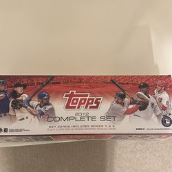 2012 topps card