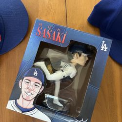 Roki Sasaki Dodgers Back To back Bobblehead 
