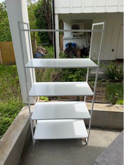 White Metal Shelf