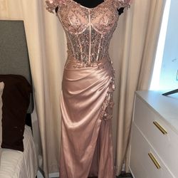 Pink Gown Dress Prom Dress 