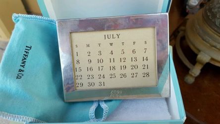 Tiffany sterling silver frame