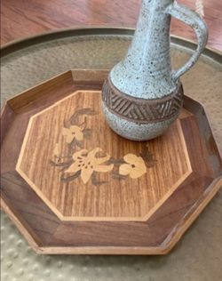Wood tray