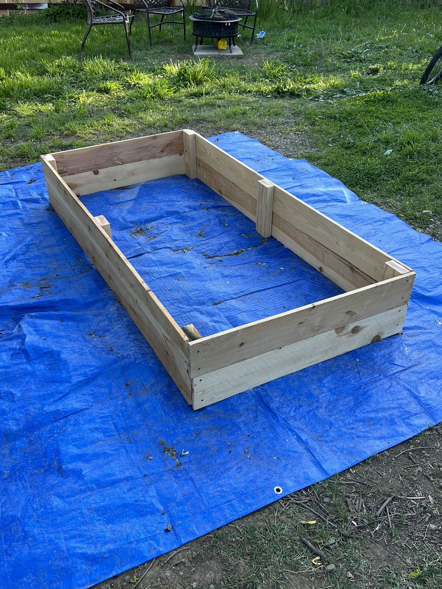 Raised Garden Bed - 3x6x1 ft - $35 Pickup / $50 Delivered