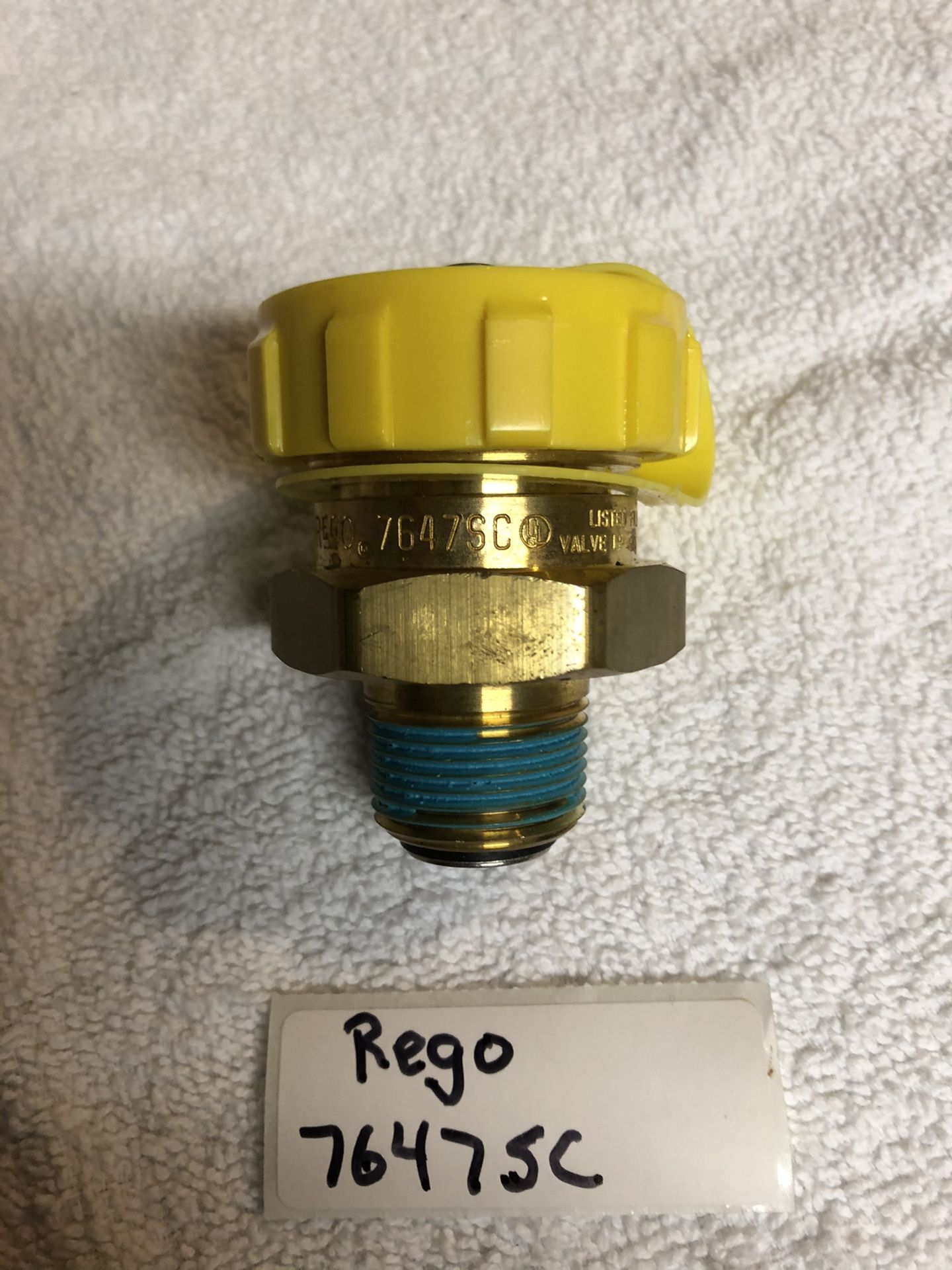Propane tank fill valve