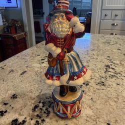 Christopher Radko Liberty Santa Ornament