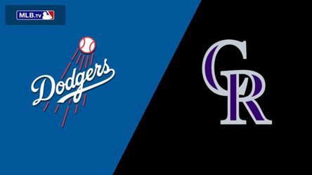 Dodgers Vs Rockies