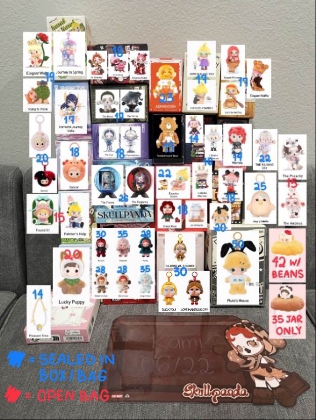 Pop Mart Figures and Pendant Blind Box