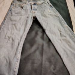 Young Men Levi Jeans