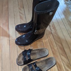 Women's size 9 Shoes: Birkenstocks and UGG 