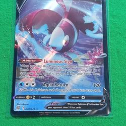 Lumineon V 040/172 Pokemon Brilliant Stars SWSH09 Ultra Rare Holo Card NM