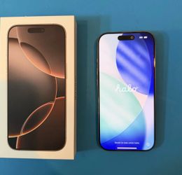 Apple iPhone 16 Pro - 512 GB - Desert Titanium (AT&T)