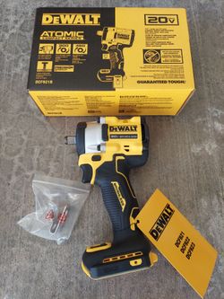 New Dewalt ATOMIC 1/2" Impact Wrench 20V  Tool Only.
