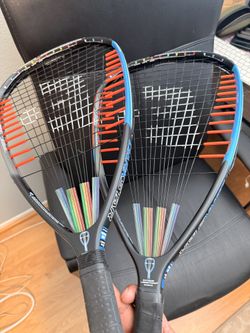 Racquetball Racquet For Sale. E-force 170 Grams Each No Cracks. Both Used In Excellent Condition