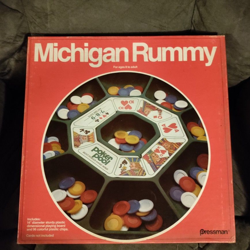 Michigan Rummy Boardgame