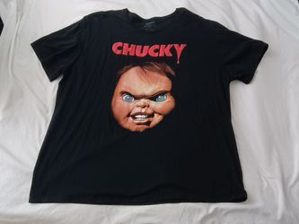 MENS SIZE 3X 100% COTTON CHUCKY T SHIRT