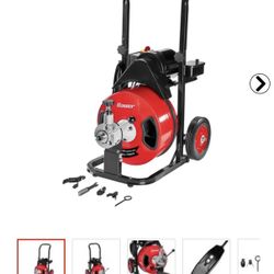 Bauer 50 Ft Drain Cleaner 