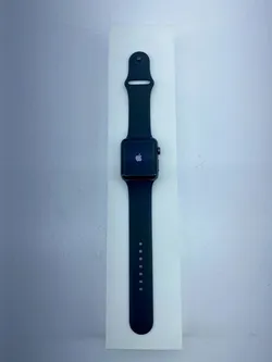 Apple Watch Series 3 42mm Space Gray Aluminum Black Sport (WMP019621)