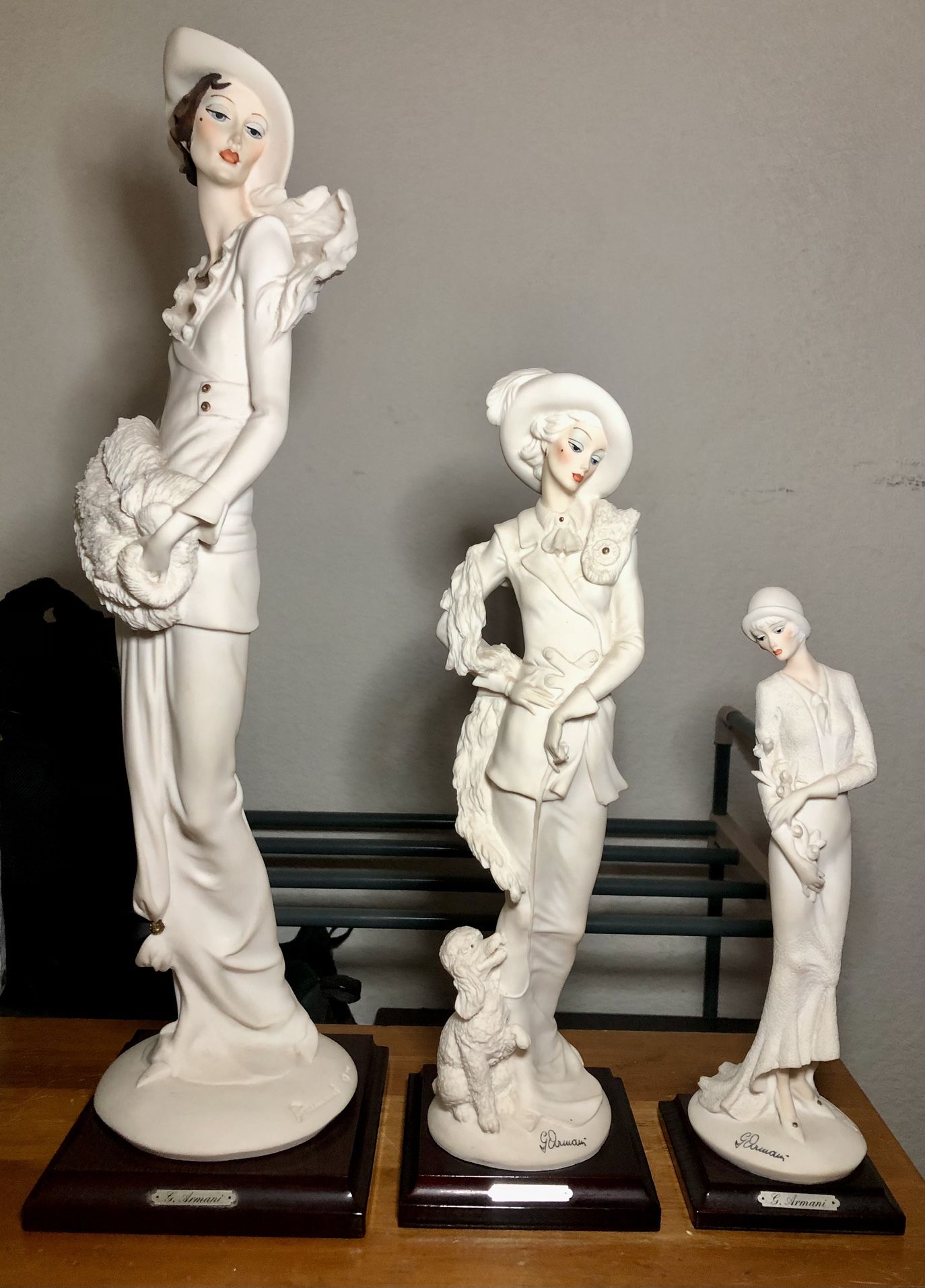 GIUSEPPE ARMANI FIGURINES 1987 Edition (value $1000)