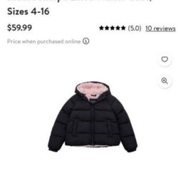 Heavy Sherpa Lined Puffer Jacket Size- M(8)  