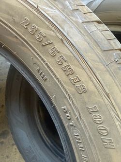 235/55/18 Goodyear (4 Tires) $160.00/ All 4