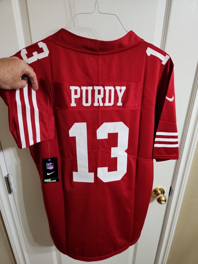 49ers Jersey Brock Purdy Stitched #13
