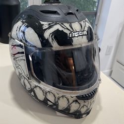 iicon helmet (L) hand crafted