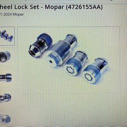 MOPAR Wheel Lock Set