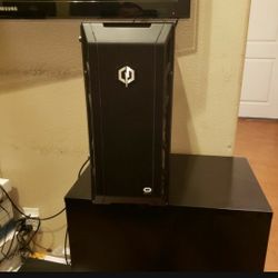 Black Desktop Computer 