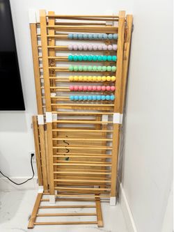 Large wooden baby playpen
