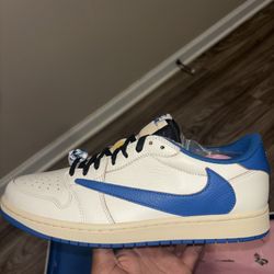 Travis Scott Fragment Design X Air Jordan 1 Low SIZE 11