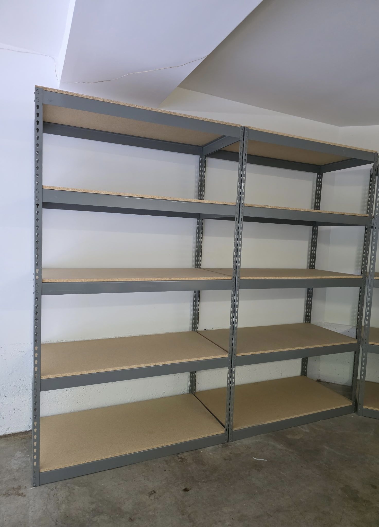 48 in W x 24 in D 5 Tier Level Storage Rack Shelving Stronger Than Homedepot Lowes And Costco Delivery Available