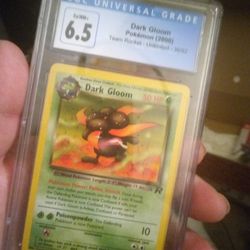 Pokemon Card Dark Gloom 2000s 