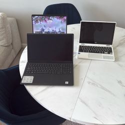 3 Used Laptops – DELL , HP & Acer – Great Condition 