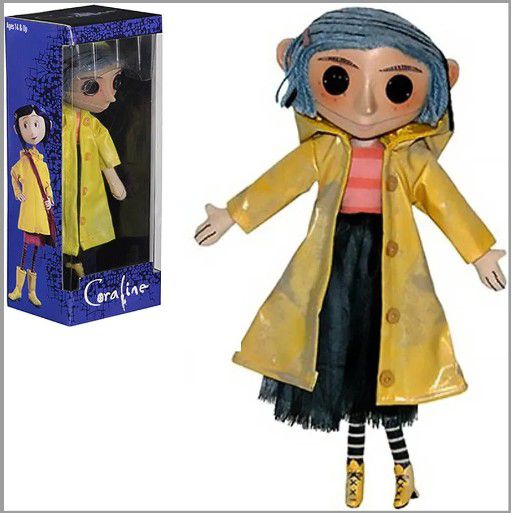 Coraline The Movie 10 Prop Replica Doll Action Figure Sealed 

