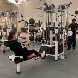 Life Fitness 8 Stack Jungle Gym Exercise Fitness Weight Machine Workout