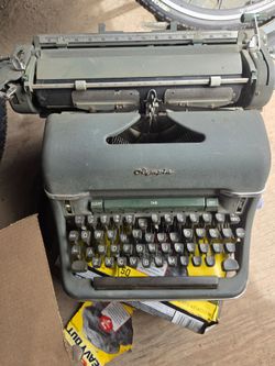 Olympia Vintage Manual Typewriter