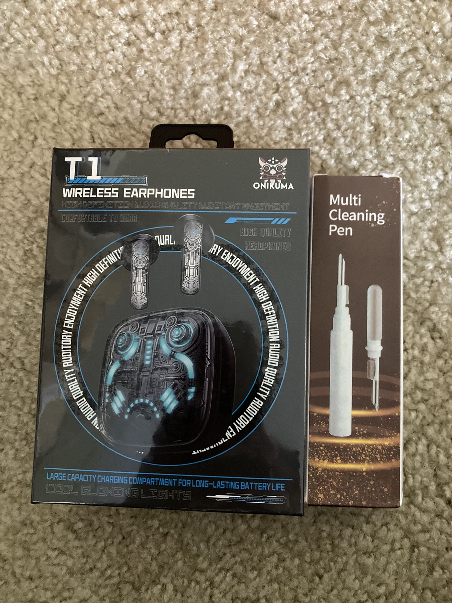 Wireless earphones earbuds