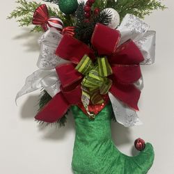 Christmas Stocking Door Decor
