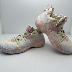 Size 8 - adidas Harden Vol. 6 Cream Light Pink