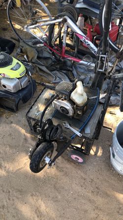 Gas scooter