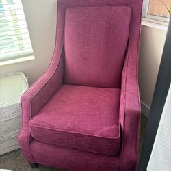 chair and ottoman