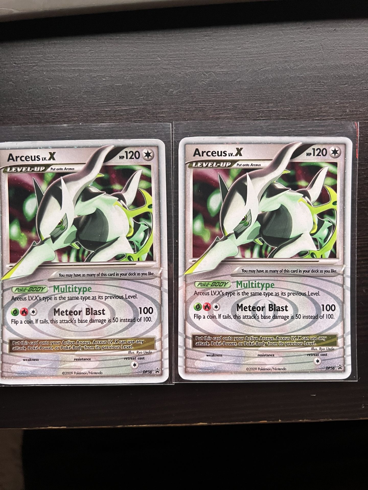Arceus Lv X Pokemon Cards
