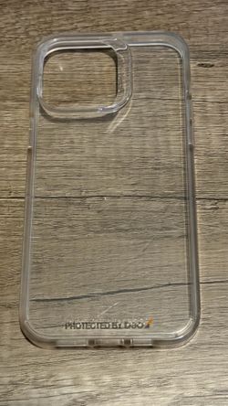 iPhone 14 Pro Max ZAGG Gear4 Crystal Palace Phone Case, D30 Drop Protection Clear Case