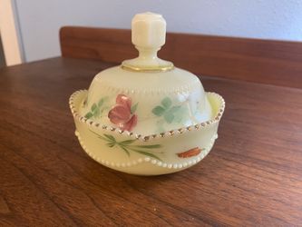 Old Heisey Glass Butter Dish - Perfect Condition