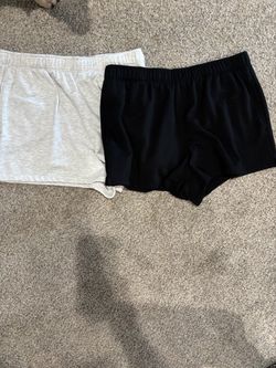 Danskin 2-Pack Cotton Casual Shorts sz L